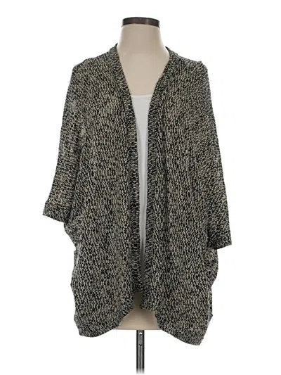 Pre-owned Painted Threads Cardigan Sweater In Gray