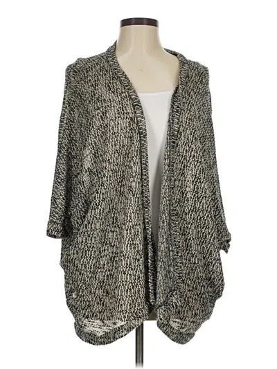 Pre-owned Painted Threads Cardigan Sweater In Gray