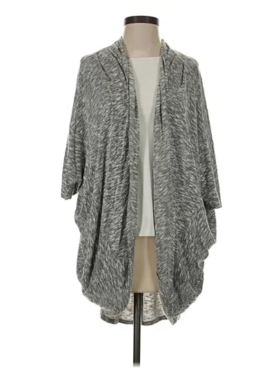 Pre-owned Painted Threads Cardigan Sweater In Gray