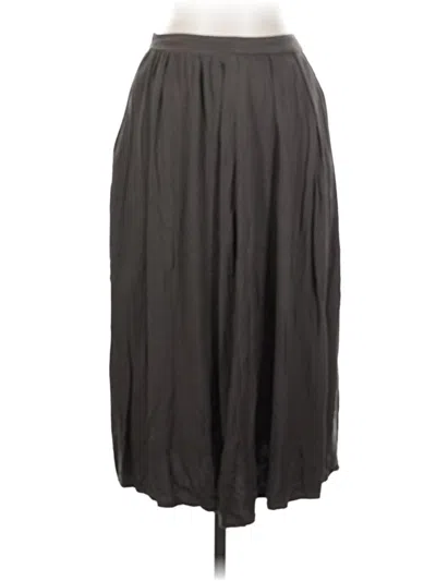 Pre-owned Painted Threads Casual Skirt In Gray