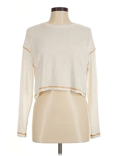 Pre-owned Painted Threads Pullover Sweater In Ivory