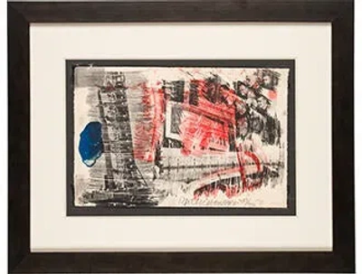 Pre-owned Paintings Sub Total (stoned Moon) In Multi