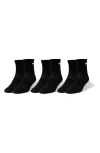 Pair Of Thieves 3-pack Blackout Whiteout Ankle Socks In Black/white