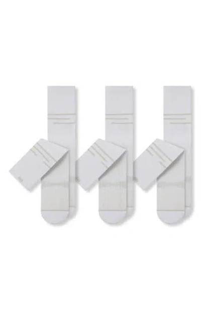 Pair Of Thieves 3-pack Super Cool Crew Socks In Gray