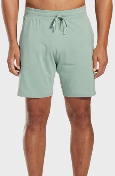 Pair Of Thieves Off Duty Lounge Shorts In Blue