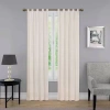 Pairs To Go Montana Tab Top Light-filtering Set Of 2 Curtain Panel In Brown