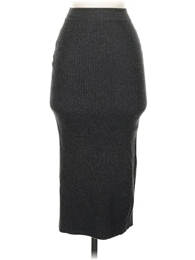 Pre-owned Paisie Casual Skirt In Gray