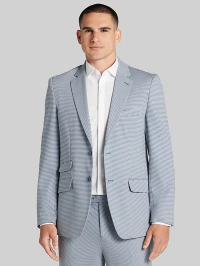 Paisley &amp; Gray Paisley & Gray Men's Modern Fit Houndstooth Suit In Blue