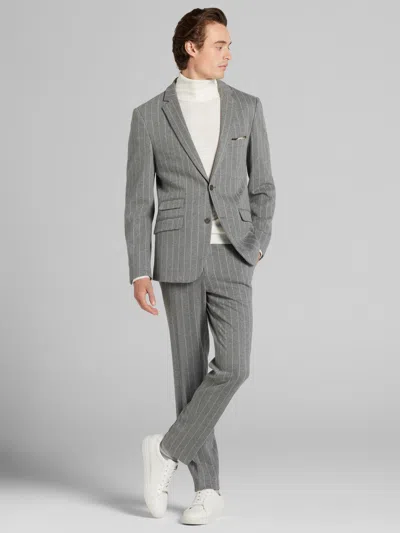 Paisley &amp; Gray Paisley & Gray Men's Slim Fit Stripe Suit
