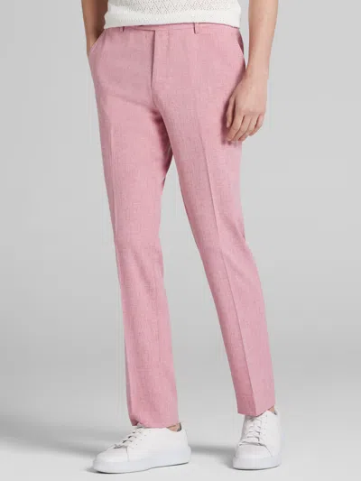 Paisley &amp; Gray Paisley & Gray Men's Slim Fit Suit Pants In Pink