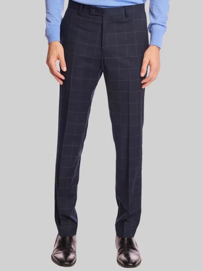 Paisley &amp; Gray Paisley & Gray Men's Slim Fit Windowpane Plaid Pants In Multi