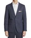 Paisley & Gray Bromley Notch Slim Fit Wool-blend Jacket In Blue