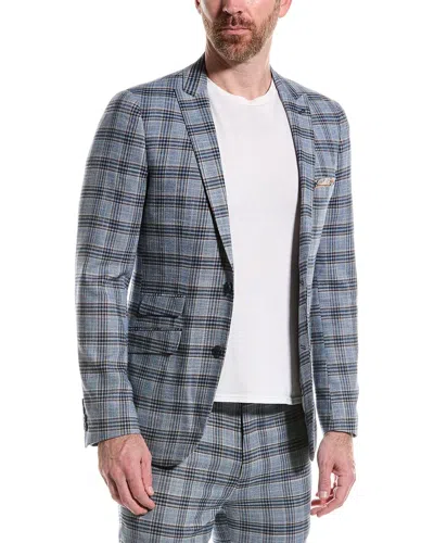 Paisley & Gray Ashton Slim Fit Jacket In Blue