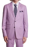Paisley & Gray Ashton Slim Fit Sport Coat In Purple