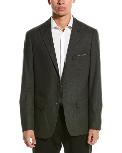 Paisley & Gray Ashton Slim Fit Wool-blend Jacket In Grey