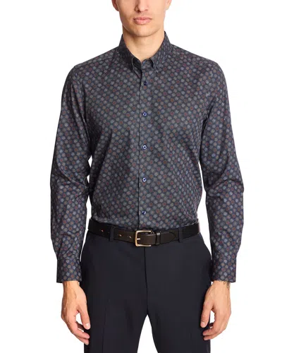 Paisley & Gray Brian Button Down Shirt In Blue