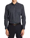 Paisley & Gray Brian Button Down Shirt In Blue
