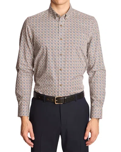 Paisley & Gray Brian Button Down Shirt In Multi