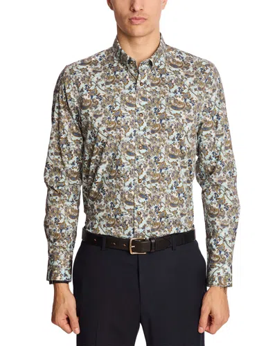 Paisley & Gray Brian Button Down Shirt In Multi