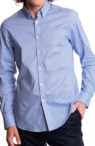 Paisley & Gray Brian Stretch Cotton Button-down Shirt