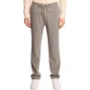 Paisley & Gray Men's Chester Drawstring Pinstripe Pants In Brown