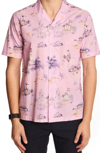 Paisley & Gray Cotton Camp Shirt