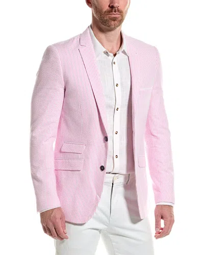 Paisley & Gray Dover Jacket In Pink