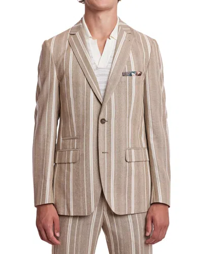 Paisley & Gray Dover Linen-blend Jacket
