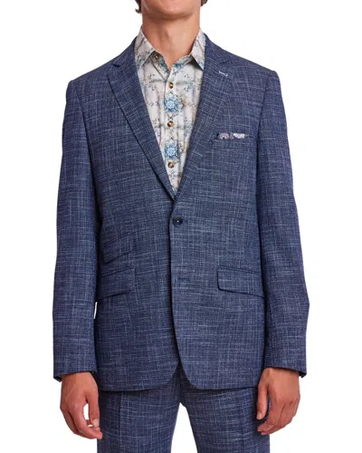 Paisley & Gray Dover Notch Jacket In Blue