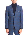 Paisley & Gray Dover Notch Jacket In Blue