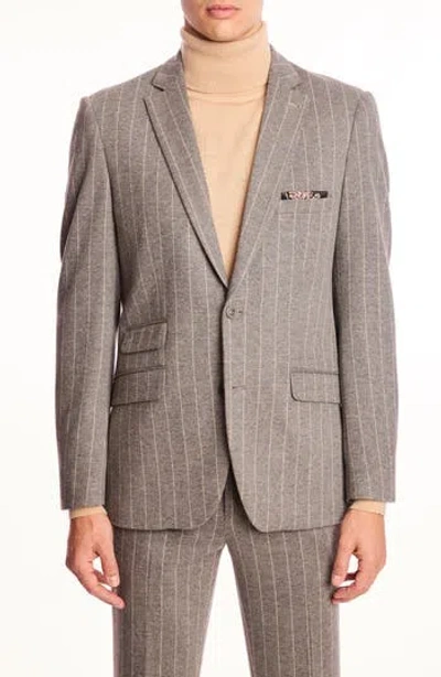 Paisley & Gray Dover Slim Fit Gray Pinstripe Blazer