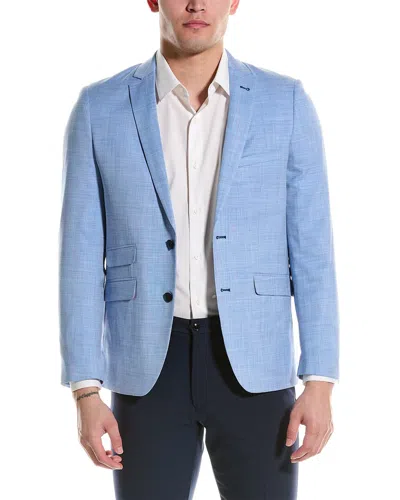 Paisley & Gray Dover Slim Fit Jacket In Blue