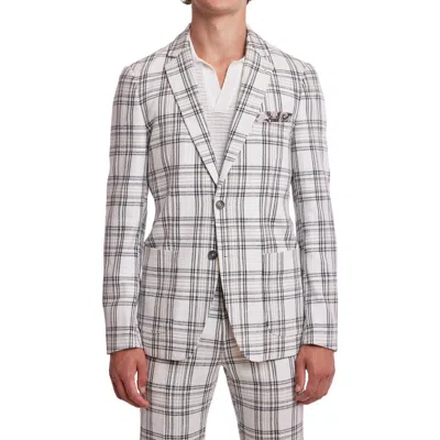 Paisley & Gray Dover Slim Fit Plaid Sport Coat