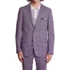 Paisley & Gray Dover Slim Fit Sport Coat In Purple