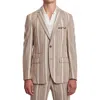 Paisley & Gray Dover Slim Fit Vertical Stripe Sport Coat In Brown