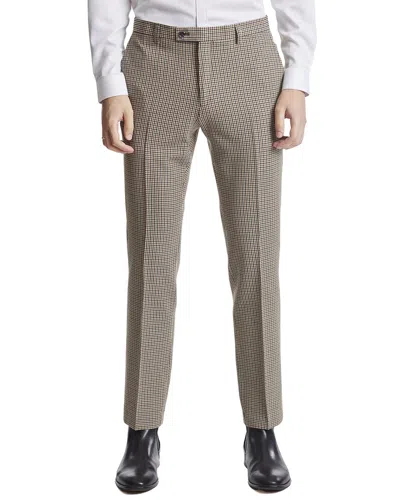 Paisley & Gray Downing Pkt Trim Pant In Brown