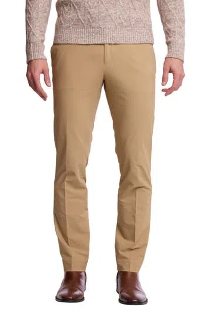 Paisley & Gray Downing Slim Fit Chino Pants In Neutral
