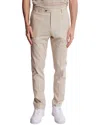 Paisley & Gray Downing Slim Flat Front Linen Blend Dress Pants