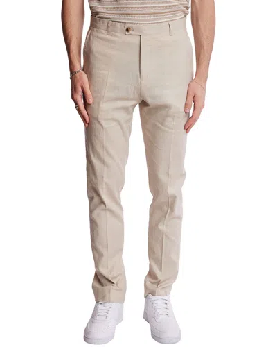 PAISLEY & GRAY PAISLEY & GRAY DOWNING SLIM FIT LINEN-BLEND PANT