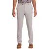 Paisley & Gray Downing Slim Flat Front Crosshatch Dress Pants In Gray