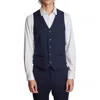 Paisley & Gray Eaton Modern Fit Vest In Blue