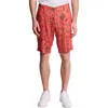 Paisley & Gray Felix Slim Fit Shorts In Pattern