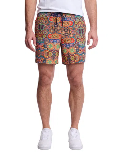 Paisley & Gray Gilligan Swim Trunk In Multi