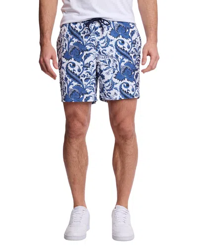 Paisley & Gray Gilligan Swim Trunk In Multi
