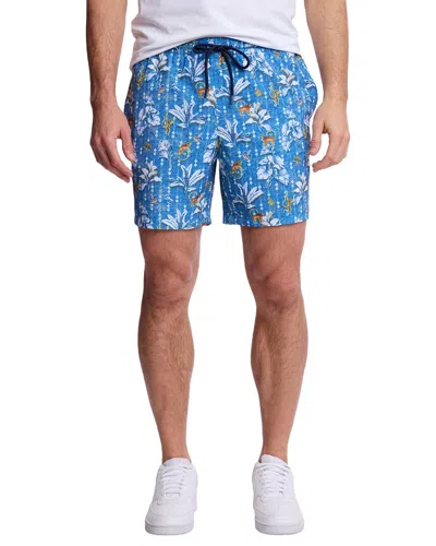 Paisley & Gray Gilligan Swim Trunk In Blue