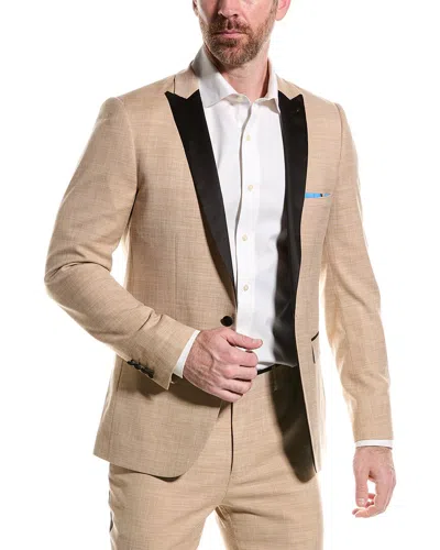 Paisley & Gray Grosvenor Slim Fit Jacket In Brown