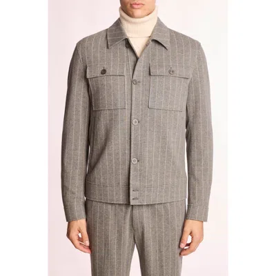 Paisley & Gray Men's Hilo Button Pinstripe Jacket In Gray