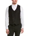 PAISLEY & GRAY PAISLEY & GRAY MARYLEBONE SLIM DOUBLE-BREASTED VEST