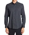 Paisley & Gray Brian Button Down Shirt In Blue