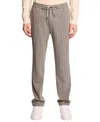 Paisley & Gray Men's Chester Drawstring Pinstripe Pants In Neutral